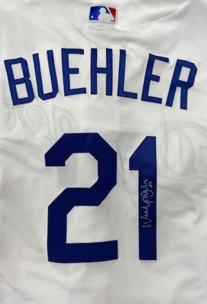 Buy a Custom Walker Buehler Jersey For the Los Angeles Dodgers