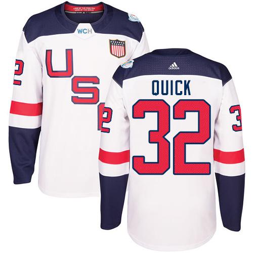 Buy a Jonathan Quick Pro Authentic Home Jersey For the Los Angeles Kings