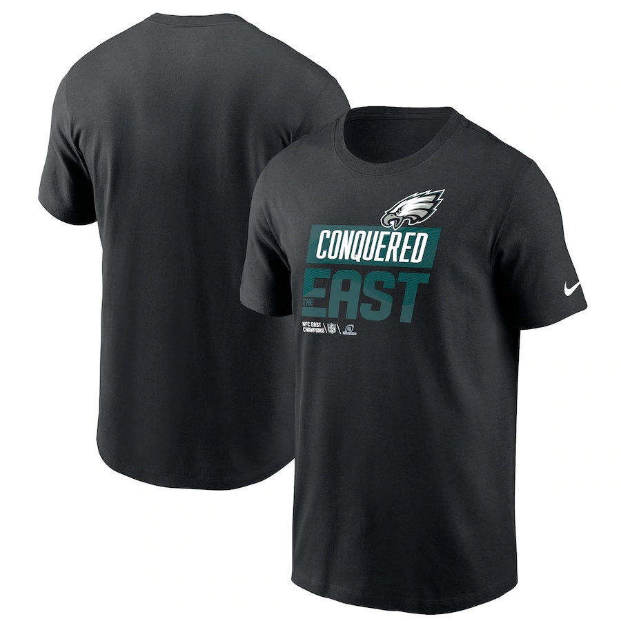 replica Philadelphia Eagles Men's Black 2023 NFC East Division ...