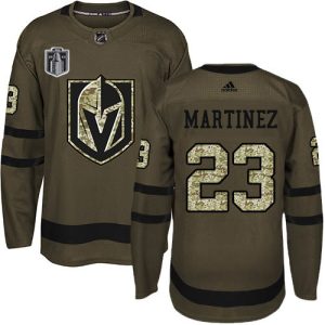 adidas golden knights #23 alec martinez green 2024 stanley cup final patch salute to service stitched nhl personalized jersey