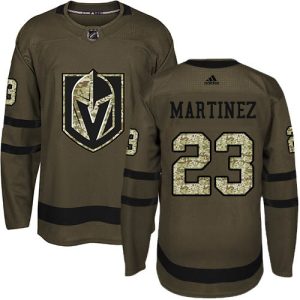 wholesale Adidas Golden Knights #23 Alec Martinez Green Salute to Service Stitched NHL Jersey