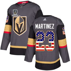 adidas golden knights #23 alec martinez grey 2024 stanley cup champions home authentic usa flag stitched nhl wholesale jersey