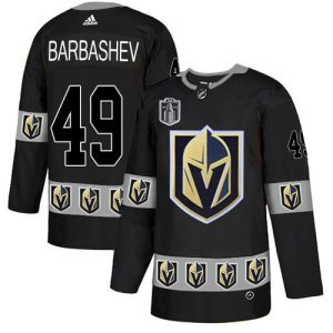 Adidas Golden Knights #49 Ivan Barbashev Black 2024 Stanley Cup Final Patch Authentic Team Logo Fashion Stitched NHL Jersey