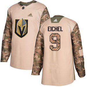 cheap Adidas Golden Knights #9 Jack Eichel Camo Authentic 2024 Veterans Day Stitched NHL Jersey