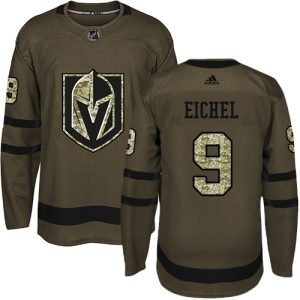 wholesale Adidas Golden Knights #9 Jack Eichel Green Salute to Service Stitched Youth NHL Jersey