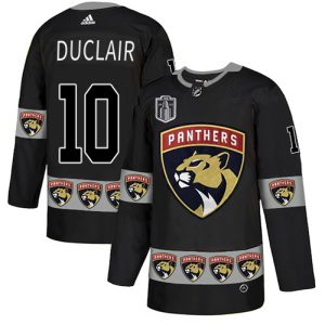 adidas panthers #10 anthony duclair black 2024 stanley cup final patch authentic team logo fashion stitched nhl wholesale jersey