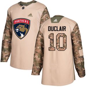 Adidas Panthers #10 Anthony Duclair Camo Authentic 2024 Veterans Day Stitched NHL Jersey