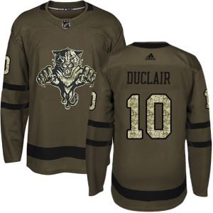 adidas panthers #10 anthony duclair green salute to service stitched nhl custom jersey