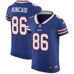 Bills #86 Dalton Kincaid Royal Blue Team Color Men's Stitched NFL Vapor Untouchable Elite Jersey