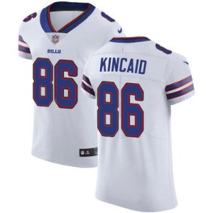 cheap Bills #86 Dalton Kincaid White Men's Stitched NFL Vapor Untouchable Elite Jersey