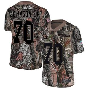 cardinals #70 paris johnson jr. camo men's stitched nfl limited rush realtree wholesale jersey