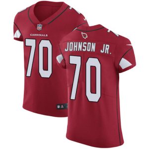 customized Cardinals #70 Paris Johnson Jr. Red Team Color Men's Stitched NFL Vapor Untouchable Elite Jersey