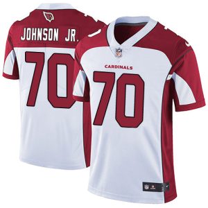 cheap Cardinals #70 Paris Johnson Jr. White Men's Stitched NFL Vapor Untouchable Limited Jersey