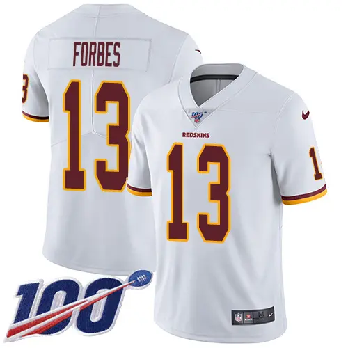 commanders #13 carson wentz white men's stitched nfl 100th season vapor limited wholesale jersey