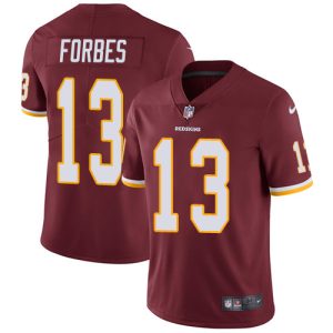 wholesale Commanders #13 Emmanuel Forbes Burgundy Red Team Color Youth Stitched NFL Vapor Untouchable Limited Jersey