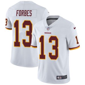 Commanders #13 Emmanuel Forbes White Youth Stitched NFL Vapor Untouchable Limited Jersey