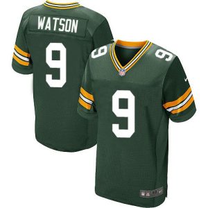 Packers #9 Christian Watson Green Team Color Men's Stitched NFL Elite Jersey