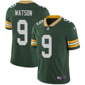 Packers #9 Christian Watson Green Team Color Men's Stitched NFL Vapor Untouchable Limited Jersey