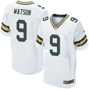 wholesale Packers #9 Christian Watson White Men's Stitched NFL New Elite Jersey