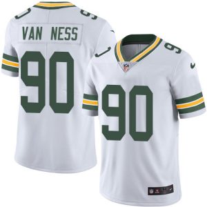 Packers #90 Lukas Van Ness White Men's Stitched NFL Vapor Untouchable Limited Jersey