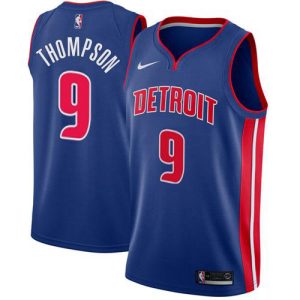 youth Pistons #9 Ausar Thompson Blue NBA Swingman Icon Edition Jersey