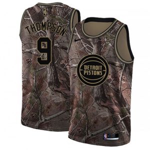 wholesale Pistons #9 Ausar Thompson Camo NBA Swingman Realtree Collection Jersey