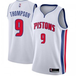 pistons #9 ausar thompson white nba swingman association edition wholesale jersey