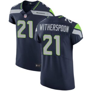 Seahawks #21 Devon Witherspoon Steel Blue Team Color Men's Stitched NFL Vapor Untouchable Elite Jersey