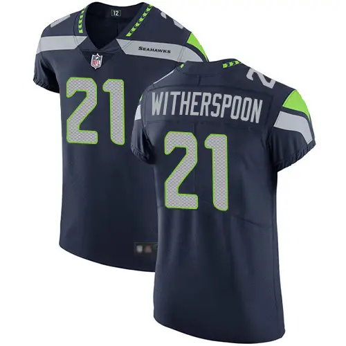 Seahawks #21 Devon Witherspoon Steel Blue Team Color Men's Stitched NFL Vapor Untouchable Elite Jersey