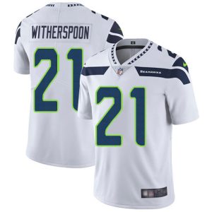 limited Seahawks #21 Devon Witherspoon White Men's Stitched NFL Vapor Untouchable Limited Jersey