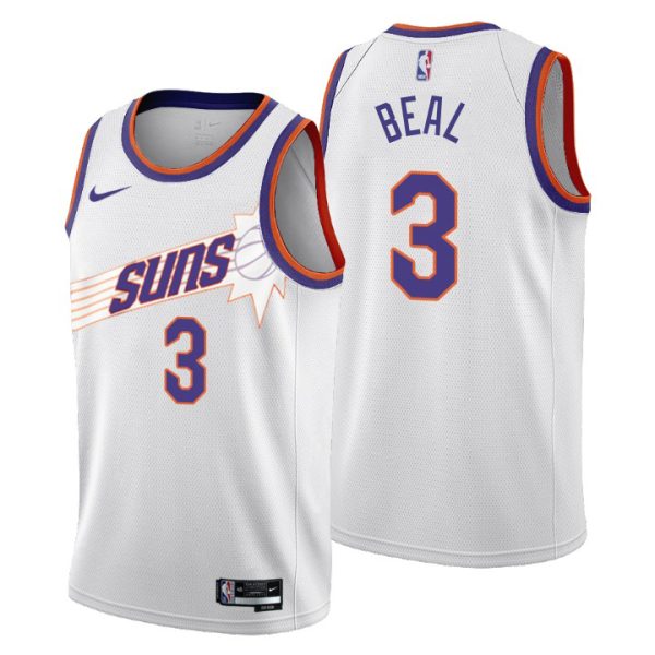 Suns #3 Bradley Beal 2023-24 City Edition Women's NBA Jersey - Cherry Blossom White