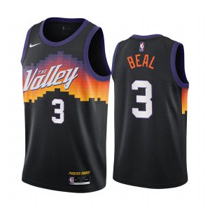 Suns #3 Bradley Beal Black NBA Swingman 2023-24 City Edition Jersey