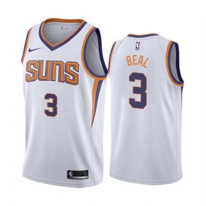 suns #3 bradley beal white women's nba swingman association edition customized jersey