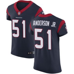 Texans #51 Will Anderson Jr. Navy Blue Team Color Men's Stitched NFL Vapor Untouchable Elite Jersey