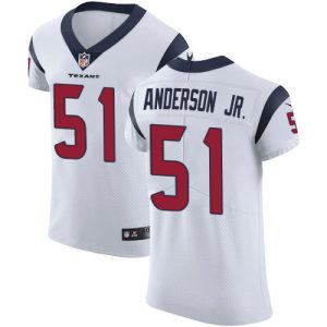 texans #51 will anderson jr. white men's stitched nfl new elite custom jersey