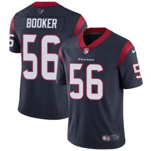 Texans #56 Thomas Booker Navy Blue Team Color Men's Stitched NFL Vapor Untouchable Limited Jersey