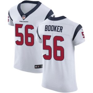 Texans #56 Thomas Booker White Men's Stitched NFL New Elite Jersey