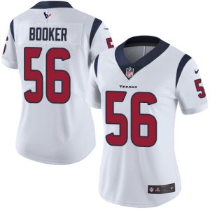 youth Texans #56 Thomas Booker White Women's Stitched NFL Vapor Untouchable Limited Jersey