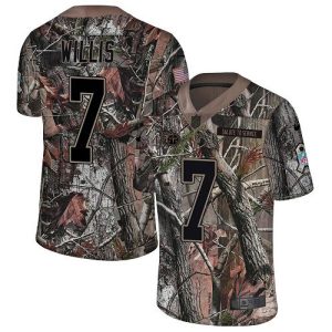 personalized Titans #7 Malik Willis Camo Men's Stitched NFL Limited Rush Realtree Jersey