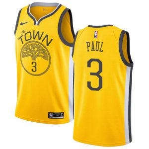 warriors #3 jordan poole gold nba swingman earned edition cheap jersey