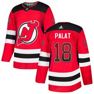 adidas devils #18 ondrej palat red home authentic drift fashion stitched nhl wholesale jersey