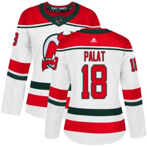 adidas devils #18 ondrej palat white alternate authentic women's stitched nhl wholesale jersey