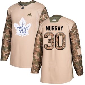 Adidas Maple Leafs #30 Matt Murray Camo Authentic 2017 Veterans Day Stitched NHL Jersey