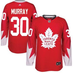 Adidas Maple Leafs #30 Matt Murray Red Team Canada Authentic Stitched Youth NHL Jersey