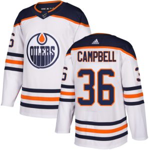 adidas oilers #36 jack campbell white road authentic stitched nhl cheap jersey