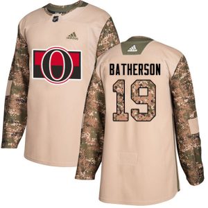 authentic Adidas Senators #19 Drake Batherson Camo Authentic 2017 Veterans Day Stitched NHL Jersey