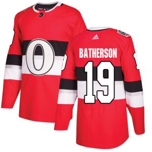 adidas senators #19 drake batherson red authentic 2017 100 classic stitched nhl wholesale jersey