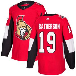 Adidas Senators #19 Drake Batherson Red Home Authentic Stitched NHL Jersey