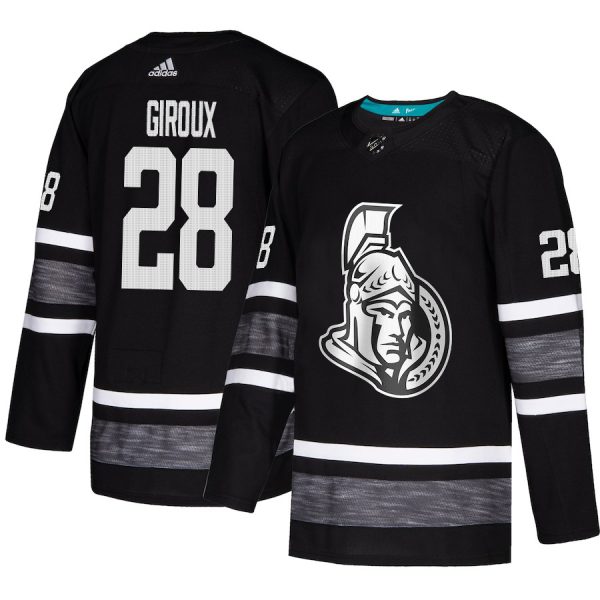 Adidas Senators #28 Claude Giroux Black Authentic 2019 All-Star Stitched NHL Jersey