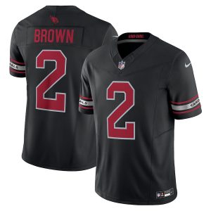 Arizona Cardinals #2 Marquise Brown Men's Black Vapor F.U.S.E. Limited Jersey